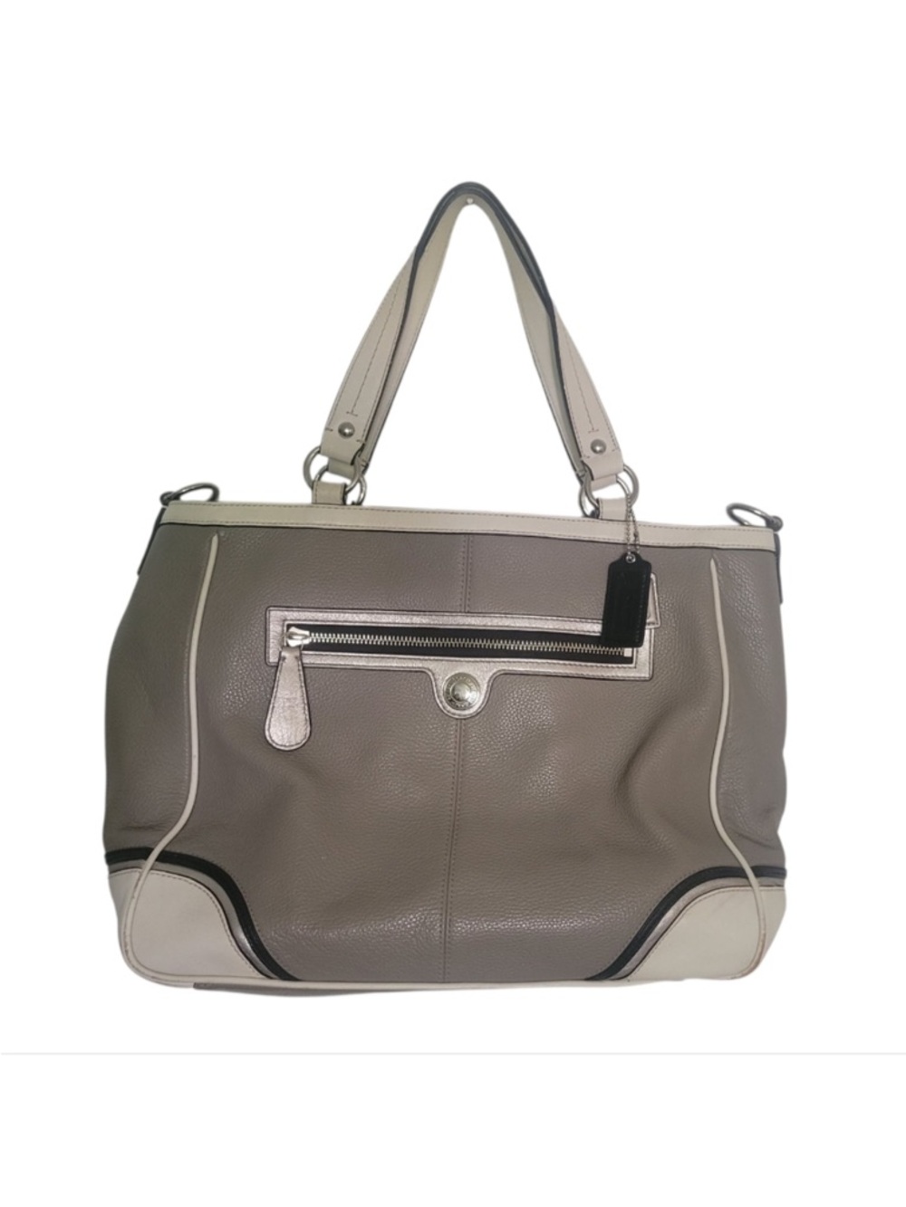 Coach Laura Zip Top 2 Way Convertible Bag